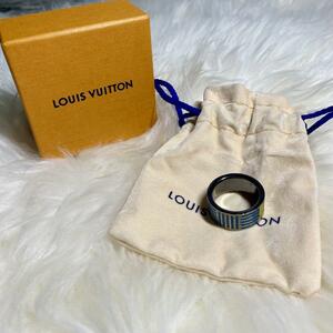 【LOUIS VUITTON】バーグダミエカラーズ　リング　約20号