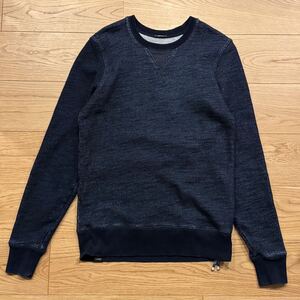 DENHAM（デンハム） INDIGO DIAMOND 500IW スウェットシャツ/トレーナー/XS/インディゴ、ブルー系