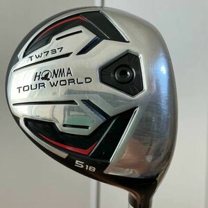 G374☆送料無料☆美品 HONMA/本間ゴルフ『EX-A55R』TOUR WORLD TW737 518 ゴルフ ドライバー MADE IN JAPAN SAKATA