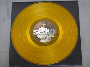 松田聖子/JUST FOR TONIGHT/輸入盤/USA/12”SINGLE/YELLOW VINYL/2002/SEIKO ⑦