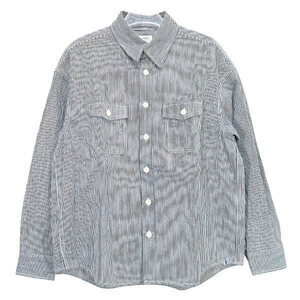 VISVIM ビスビム 21AW SS LUMBER L/S HICKORY 0121205007003 ヴィズヴィム ランバー シャツ ロングスリーブ ヒッコリー 長袖 Janz