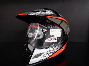 Sサイズ★Arai アライ TOUR-CROSS 3 MESH ツアークロス3 メッシュ オフロードヘルメット レッド 55.56ｃｍ★2017年製造