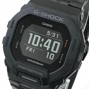 美品 CASIO カシオ G-SHOCK ジーショック 腕時計 クオーツ G-SQUAD ジースクワッド Bluetooth搭載 スマホリンク GBD-200-1 動作確認済