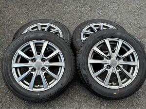 １円売切り 寒波到来 バリ山 スタッドレスタイヤ ホイールセット 165/65R14 ヨコハマ アイスガードIG60 タント Nボックス ワゴンR 軽自動車