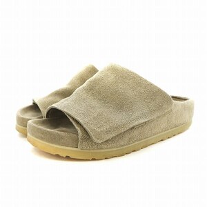 ビルケンシュトック BIRKENSTOCK × FEAR OF GOD フィアオブゴッド サンダル スエード 26.0cm グレー /AN5 メンズ