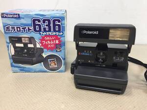  ■Polaroid ポラロイド 636 closeup フィルムカメラ フィルム無し 動作未確認 箱付き■ 