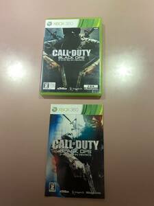 送料無料 Xbox360★コールオブデューティ ブラックオプス★used☆CoD BO☆import Japan