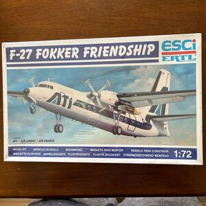 Esci 1/72 Fokker F-27 フレンドシップ ATI AirLingus AirFrance (シュリンク封印):現行品ではベター、ベスト？