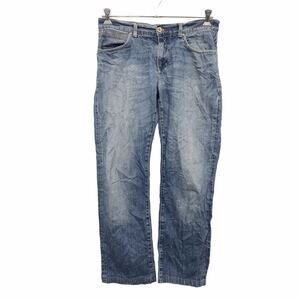 TOMMY HILFIGER デニムパンツ W33 トミーヒルフィガ ブルー コットン 古着卸 アメリカ仕入 2405-441