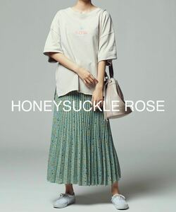 HONEYSUCKLE ROSE 花柄　プリーツ　M スカート ウィメンズ