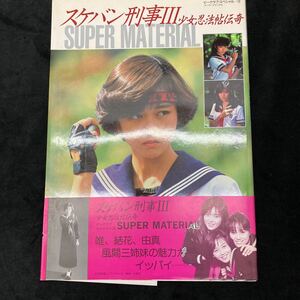 写真集 帯付 ビークラブ・スペシャル12 スケバン刑事3 少女忍法帖伝記 SUPER MATERIAL 浅香唯 大西結花 中村由真 BANDAI ya4