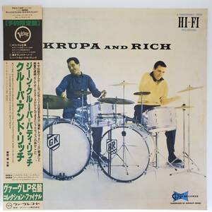 良盤屋◆LP◆Jazz;ジーン・クルーパ＆バディ・リッチ/クルーパ・アンド・リッチ　Gene Krupa And Buddy Rich/1956◆Swing, Bop◇J-2458