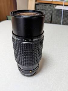 【ジャンク】 smc PENTAX-A Zoom 70-210mm f/4 レンズ