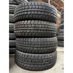 ★送料無料★ 195/65R16 2021年製 8分山 ダンロップ WINTERMAXX WM02 4本/中古スタッドレスタイヤ(冬タイヤ) ロッキー N7965_C2