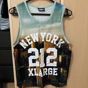 x-large エクストララージ　タンクトップ ニューヨーク　newYork 夏物　ストリート