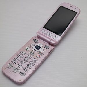 中古 F-08C ペールピンク 即日発送 DoCoMo ガラケー FUJITSU らくらくホン 本体 あすつく 土日祝発送OK