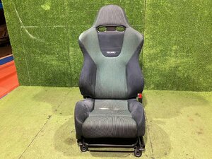 Y管理74942 H16 アコード ユーロR CL7】座面スレ有★運転席 ドライバー シート ホンダ純正 RECARO セミバケット★トリム A