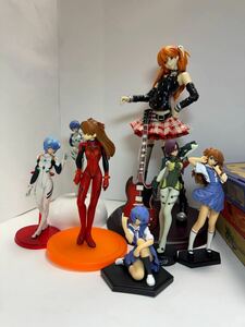 エヴァンゲリオン　綾波レイ、真希波・マリ、アスカ・ラングレー　新劇場版　色々７体セット　EVANGELION ASUKA REI MARI