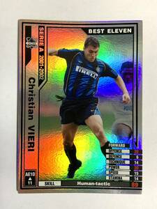 WCCF 2001-2002 クリスティアン・ヴィエリ Panini 01-02 インテル