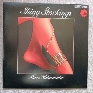 LPレコード　中本マリ MARI NAKAMOTO / シャイニイ・ストッキングス SHINY STOCKINGS 　未使用に近い美品