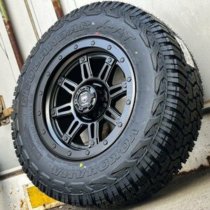 17インチ プラド サバーバン エスカレード タホ タイヤホイールセット 4本 YOKOHAMA GEOLANDAR X-AT G016 265/65R17 265/70R17 285/70R17