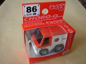 チョロＱ スバル サンバー 赤帽仕様 軽自動車 軽トラ AKABOU CHORO Q SUBARU SAMBAR Toy Kei - Car Miniature K-truck mini truck