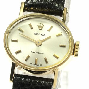 ロレックス ROLEX 2635 プレシジョン K18YG Cal.1400 手巻き レディース _806573