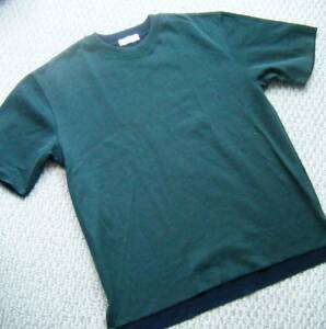 ☆UNITED ARROWSユナイテッドアローズ GREEN LABEL RELAXING　半袖Tシャツ　カットソー　Mサイズ　グリーン系