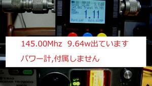 トリオ,TRIO,145Mhz,2m,FM,10w機、TR-7200,動美品、　『希少』！『天板傷無』！！！　ヤマト80サイズ　