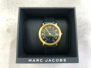 【MARC JACOBS】マークジェィコブス　スモセコ　MJ1471　レディス腕時計　ブラック×ゴールド　SY02-FAJ