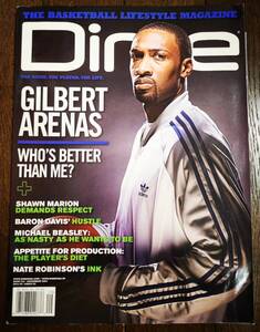 2006 December DIME MAGAZINE #29 GILBERT ARENAS / ダイム 雑誌 ギルバート アリーナス NBA Basketball Nike Adidas