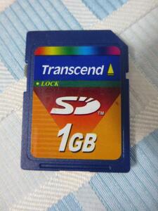 Transcend SDメモリカード 1GB