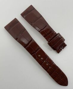 Authentic Roger Dubuis 20mm x 16mm Brown Alligator Watch Strap Band $590 OEM 海外 即決