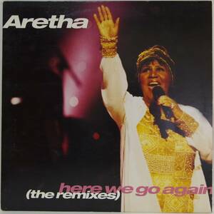 中古12inchレコード(簡易洗浄)：Aretha Franklin / Here We Go Again (The Remixes) 