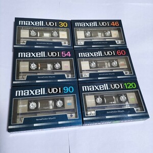 【未開封6本】UDⅠ★カセットテープ★ノーマルポジション★Nomalposition★maxell★UD★③