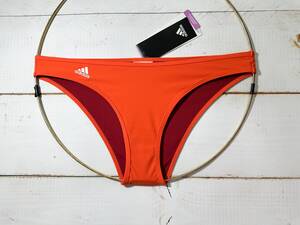 【即決】adidas アディダス 女性用 ビーチバレー ビキニ ショーツ 水着 ブルマ Orange 海外S