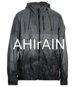 定価16万 未使用品 AHIrAIN イタリア製 グラデーション ナイロンジャケット M アイレイン made in italy 高級 テックウェア