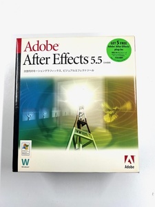 アドビ　Adobe AfterEffects 5.5 パッケージ版　日本語正規パッケージ版