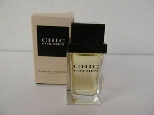 (57116)キャロライナヘレラ シック　メン　CHIC FOR MEN CAROLINA HERRERA　香水 フレグランス　7ml　未使用　保管品