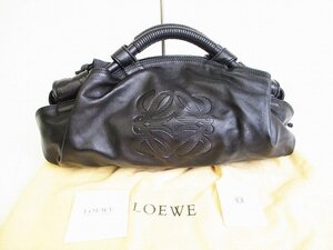 【展示保管品】 ロエべ LOEWE ナッパアイレ ハンドバッグ パーティーバッグ