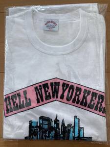 シルキー クルーネックTシャツ Mサイズ HELL NEWYORKERS 日本製