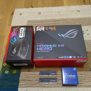 ROG MAXIMUS XIII HERO INTEL COREI9 11900KF その他セット