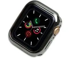 Apple Watch 防水ケース 42mm グレー ミラー