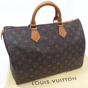 良品 ルイヴィトン モノグラム スピーディ 35 ハンドバッグ ボストンバッグ M41524 LOUIS VUITTON