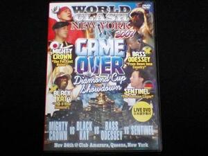 DVD[MIGHTY CROWN参加サウンドクラッシュ◆WORLD CLASH NEW YORK 2007]SOUND CLASH RED SPIDER INFINITY16 BARRIER FREE WAR GWAAN