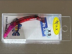 即決 1089工房 さかさにょろ 60XS 3.9g 有頂天カラー #まほろばレッド TROUT POND NOIKE さかさニョロk14