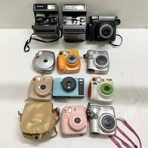 ◆ 【ジャンク品】 FUJIFILM 富士フイルム インスタントカメラ ポラロイドカメラ チェキ 11点 まとめ instax mini など 現状品 4.8kg