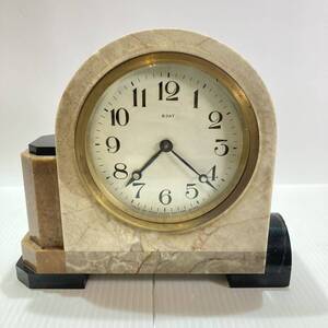 TOYO CLOCK 東洋時計 8DAY ゼンマイ 置時計 大理石 インテリア アンティーク レトロ ヴィンテージ オブジェ 不動 ジャンク