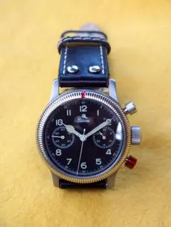 極美品 Tutima Flieger 1941 クロノ レプリカ ドイツ空軍☆☆