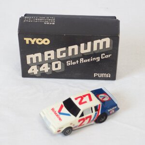 TYCO◆タイコ HO スロットカー PUMA HO 1/64 マグナム MAGNUM 440【8921 ストッカー バルボリン】元箱入り・現状渡し品◆USED